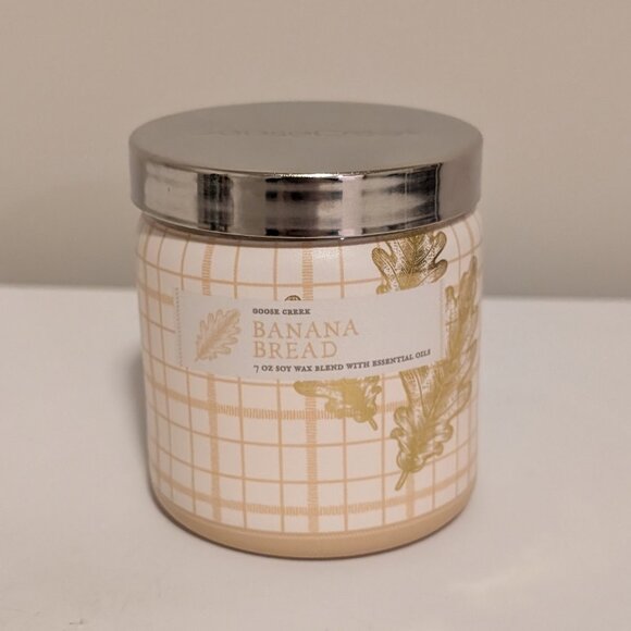 Goose Creek Banana Bread 7 oz Candle - Picture 1 of 3